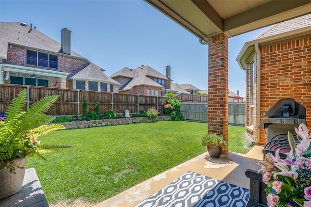 9720 Birdville Way, Fort Worth, TX 76244 - view of yard with a patio area