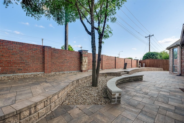 9328 Old Veranda Rd, Plano, TX 75024 - fenced backyard with a patio