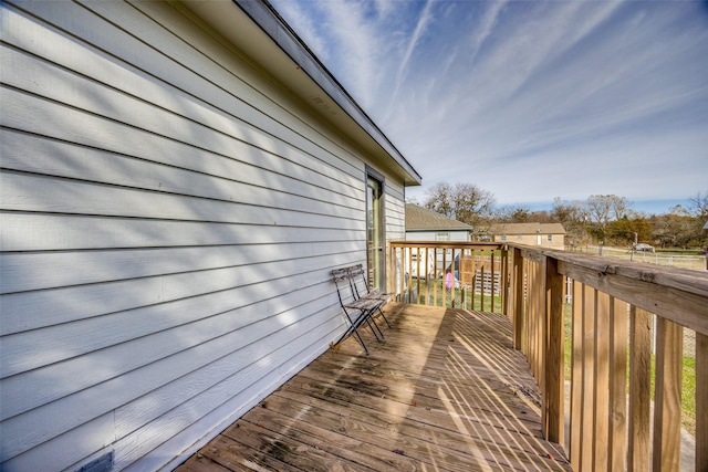 view of deck