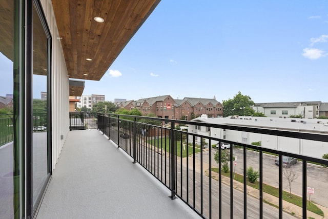 4330 Dickason Ave Unit 201, Dallas, TX 75219 - balcony with a residential view