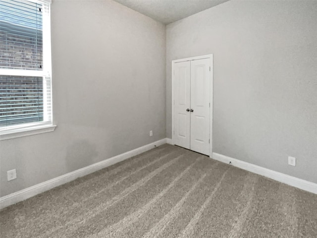 spare room featuring carpet