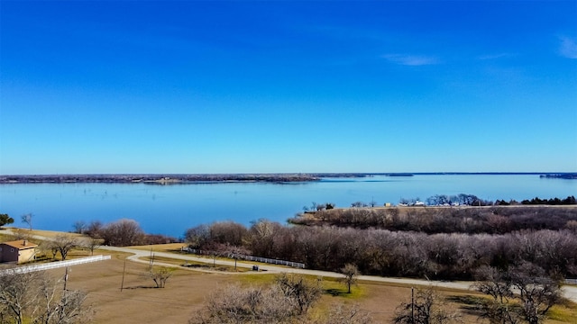 property view of water