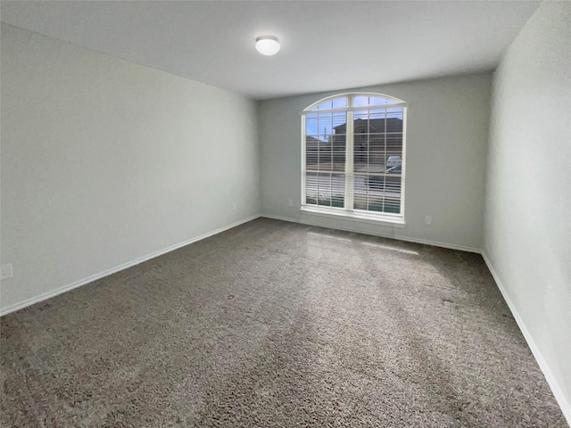 unfurnished room with carpet