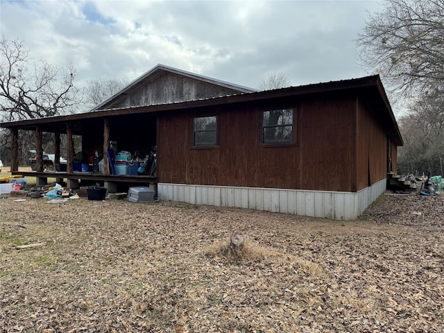 view of side of home