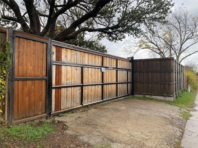 view of gate