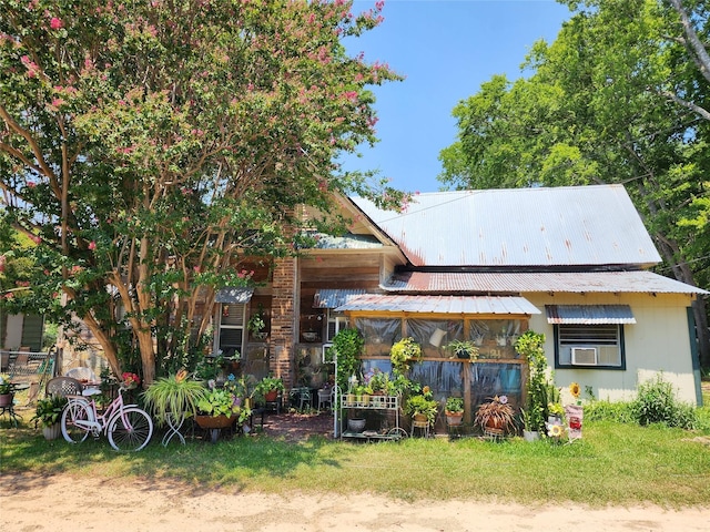 view of rear view of house