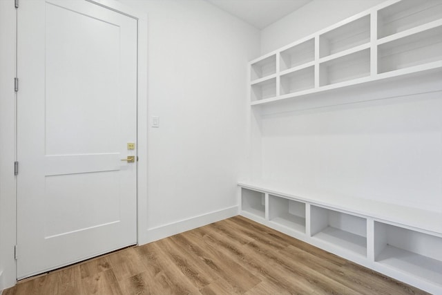 3703 Pilgrims Mews, Rowlett, TX 75088 - mudroom with wood finished floors and baseboards