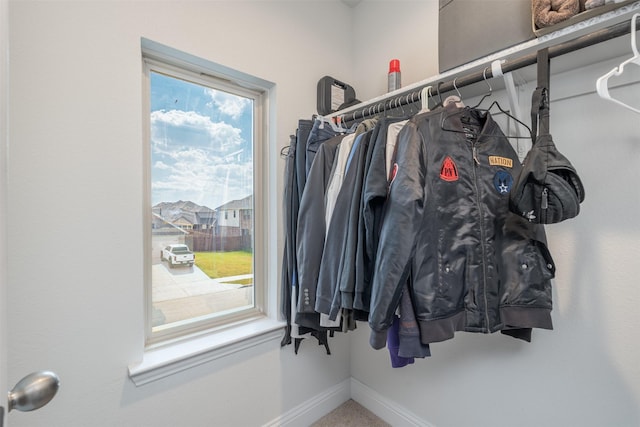 view of spacious closet