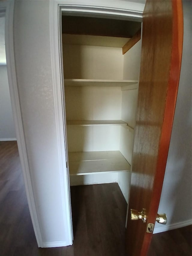 view of closet