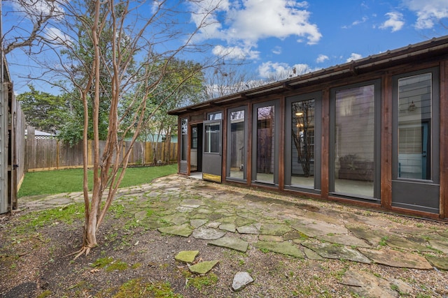 exterior space with a patio