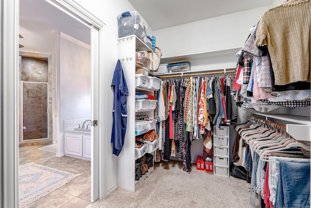 view of spacious closet