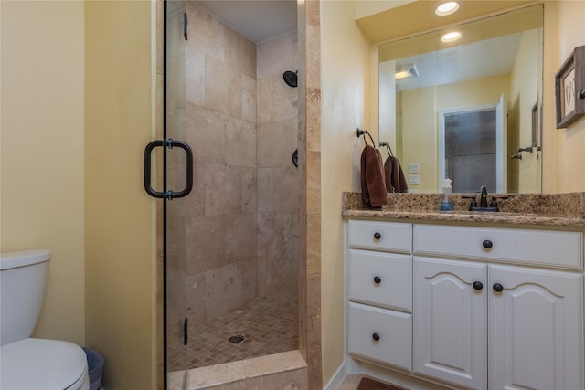 400 Driftwood Ct, Azle, TX 76020 - full bath with a stall shower and vanity