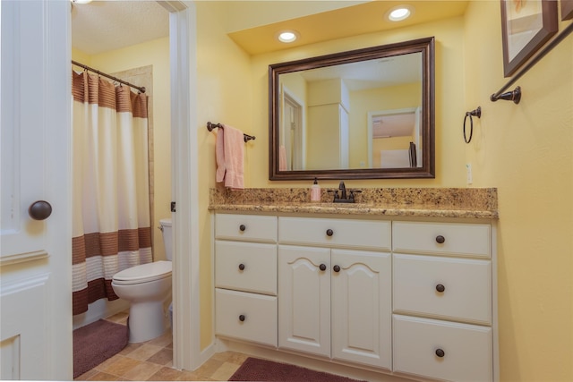 400 Driftwood Ct, Azle, TX 76020 - bathroom featuring vanity and a shower with shower curtain