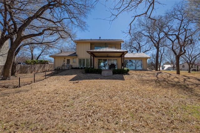 400 Driftwood Ct, Azle, TX 76020 - rear view of house with board and batten siding