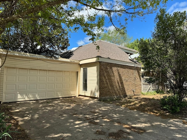 view of home's exterior