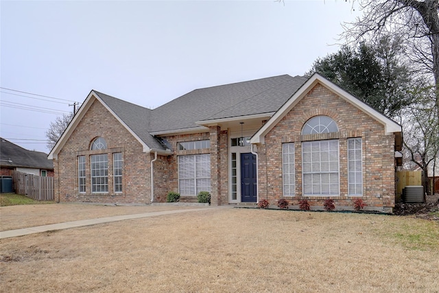 view of property with a front yard