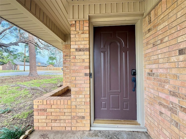 view of property entrance