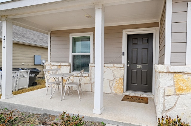 view of entrance to property