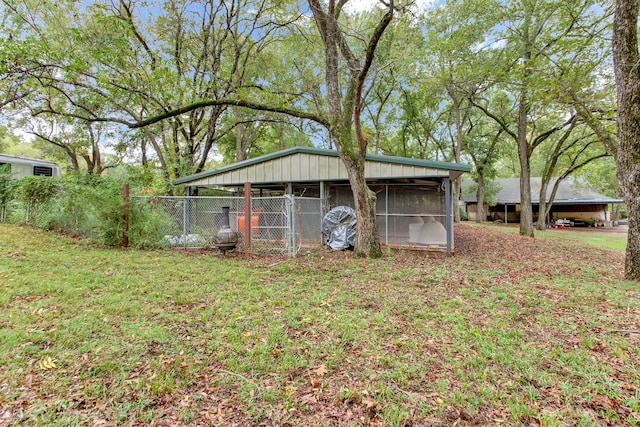 view of outbuilding featuring an outdoor structure