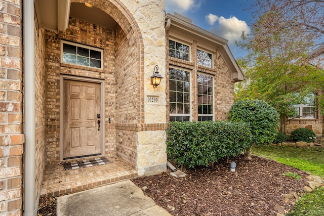 view of property entrance