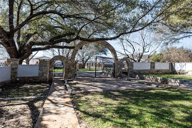 view of yard