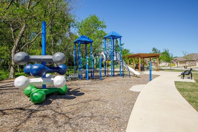 view of playground