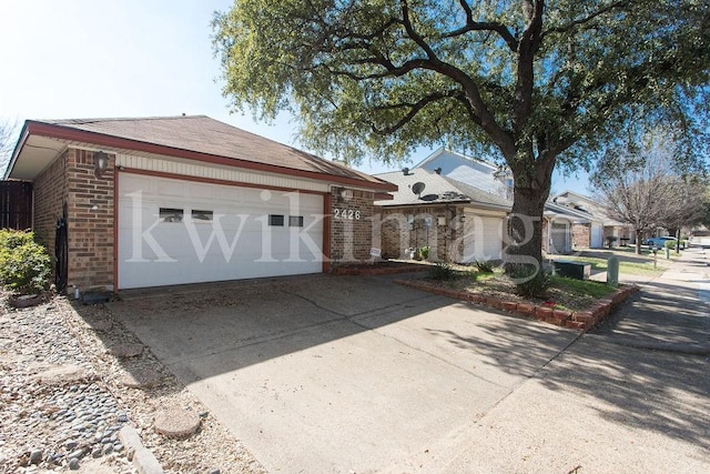 view of ranch-style home