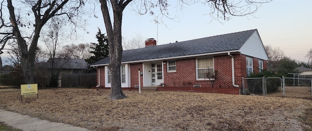 view of front of house