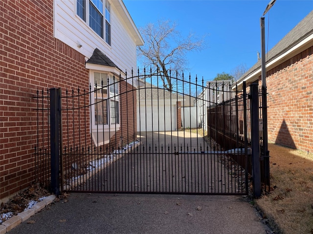 view of gate