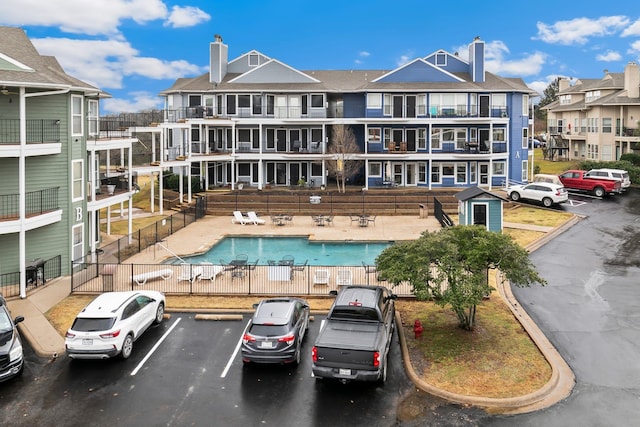 exterior space with a patio