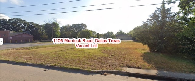 1106 Murdock Rd, Dallas TX, 75217 land for sale