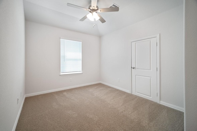 3244 Cross Shore Dr, Anna, TX 75409 - empty room with baseboards, carpet floors, and ceiling fan