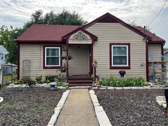 view of bungalow-style house