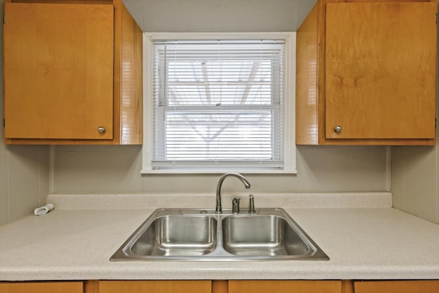 kitchen featuring sink