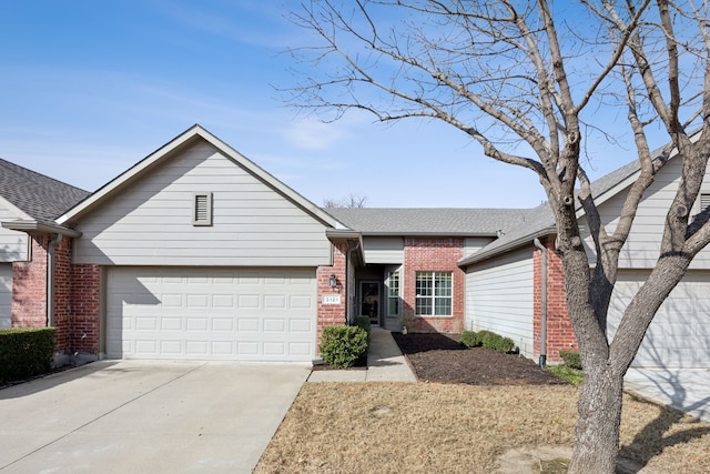 ranch-style house with a garage