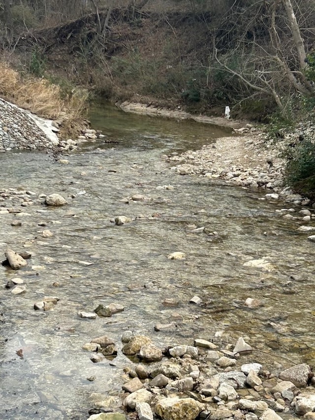 view of water feature