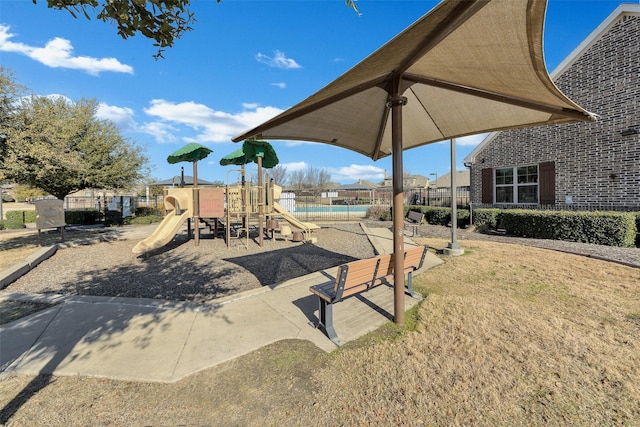 view of playground