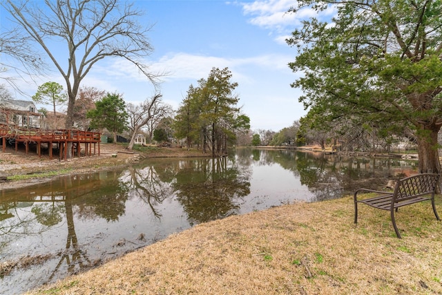 property view of water