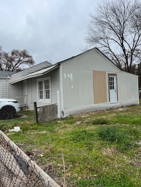 view of side of property