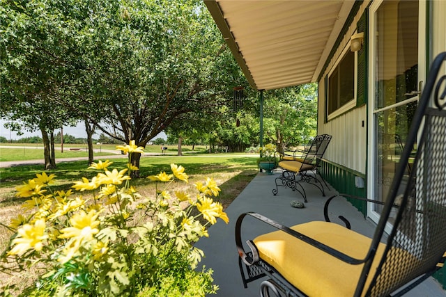 view of patio