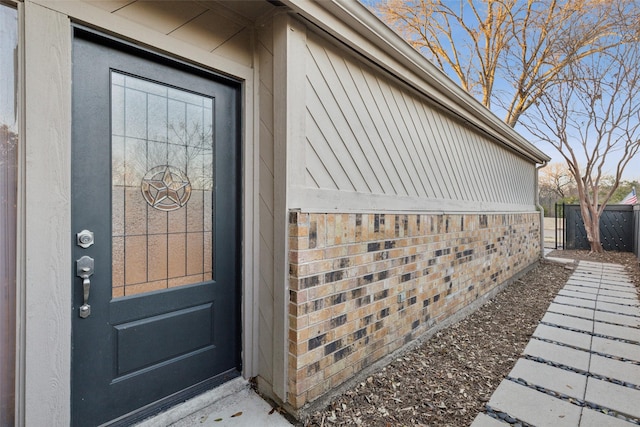 view of property entrance