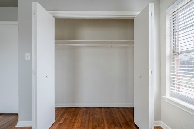 view of closet