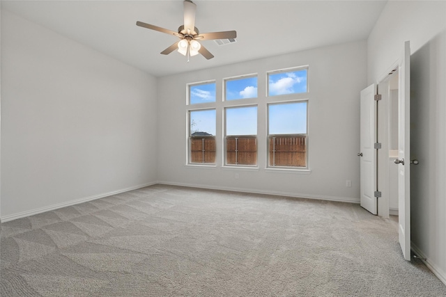 16109 Garden Dr, Celina, TX 75009 - carpeted spare room with baseboards and ceiling fan