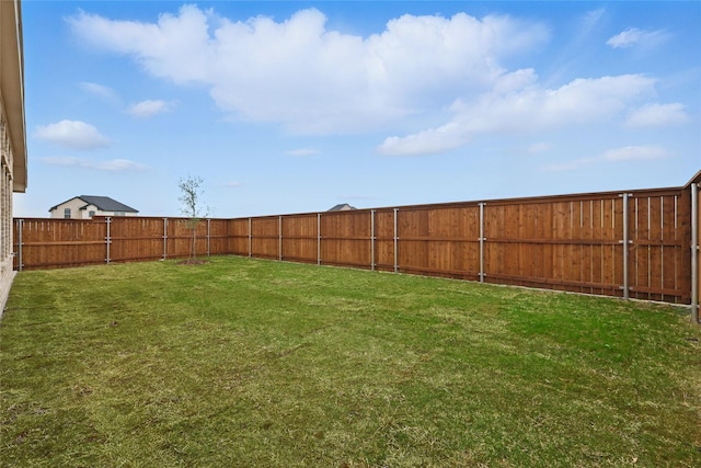 16109 Garden Dr, Celina, TX 75009 - view of yard with a fenced backyard