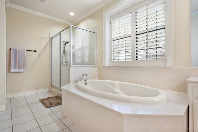 1604 Bridle Path, Corsicana, TX 75110 - bedroom featuring dark wood-style flooring, baseboards, crown molding, and ceiling fan