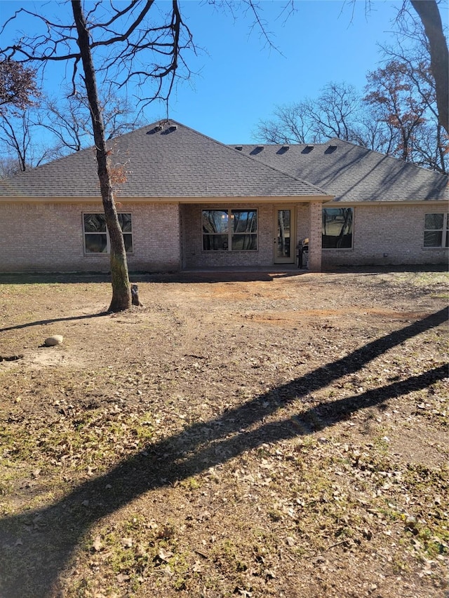 view of rear view of property