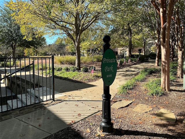 view of gate