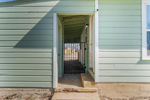 view of property entrance