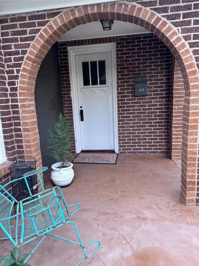 view of property entrance