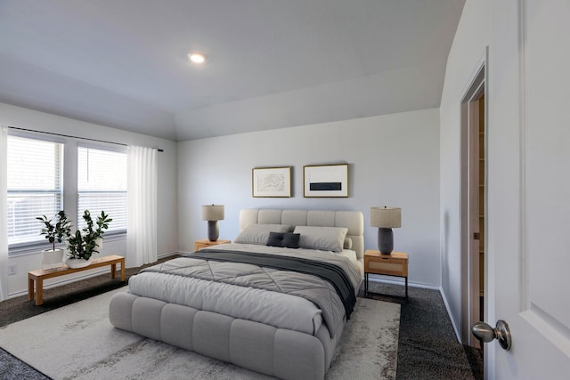 bedroom featuring carpet floors